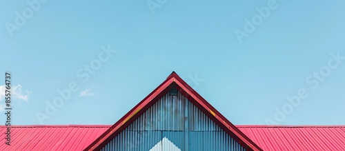 iron triangle roof. with co...