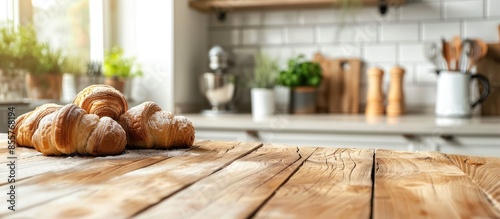 Home kitchen interior with ...