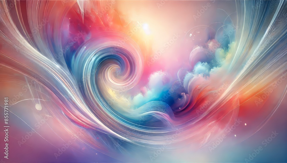 Abstract Swirl Colorful Background Abstract Swirl Colorful Background