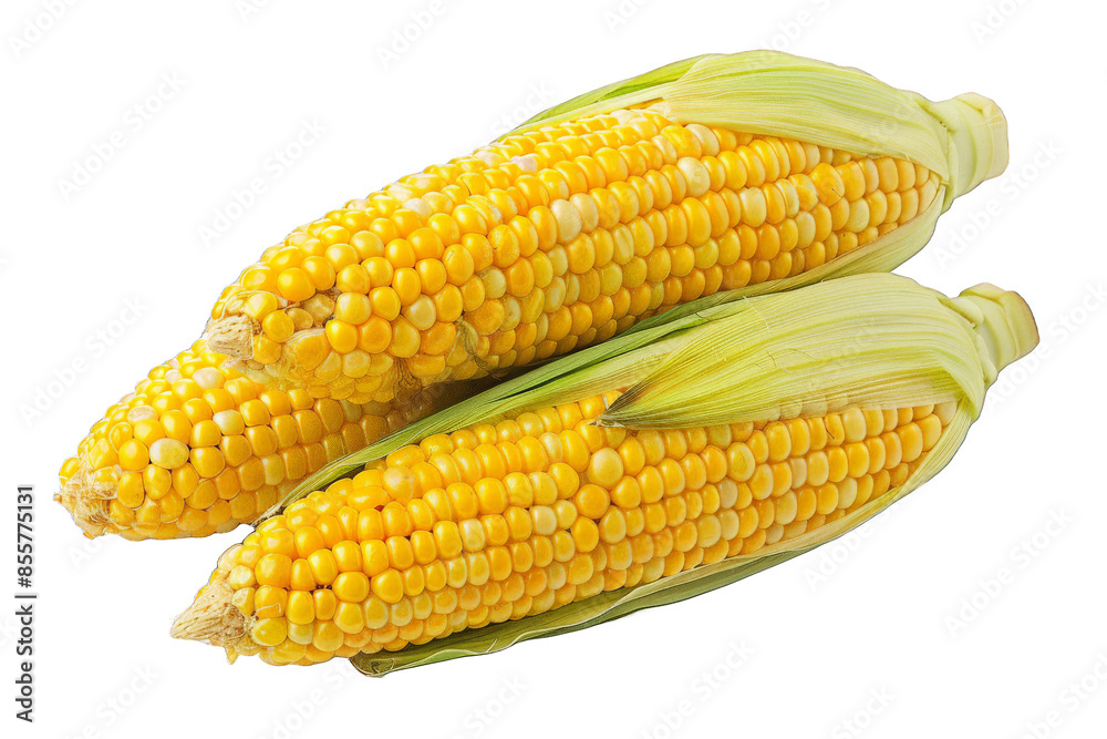 Fresh corn isolated on transparent background png Fresh corn isolated on transparent background png