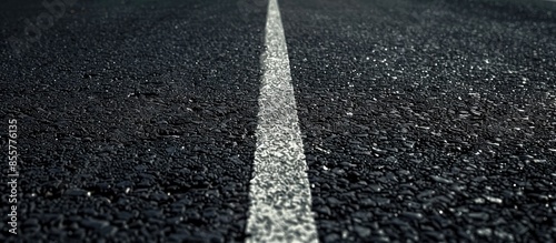 New asphalt texture with wh...
