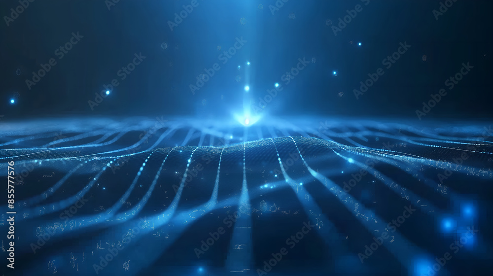 Celestial Symphony: Blue Radiance Explores the Deep Cosmos Celestial Symphony: Blue Radiance Explores the Deep Cosmos