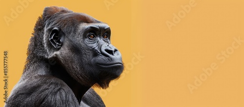 of a Gorilla, a herbivorous...