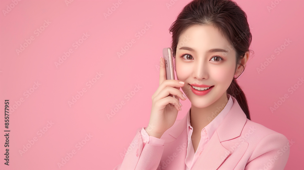 charming girl, spring landscape, healthy hair, invitation to visit beauty salons charming girl, spring landscape, healthy hair, invitation to visit beauty salons