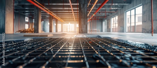 Black underfloor heating po...