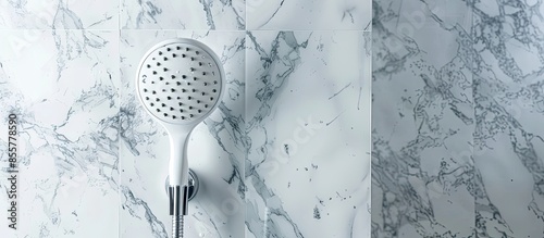 Shower head and hose in the...