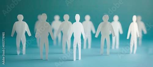 Crowdfunding Concept. Paper...