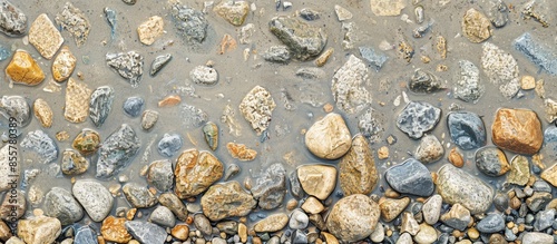 Textures wash gravel (Abstr...