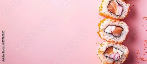cheese and chicken sushi is...