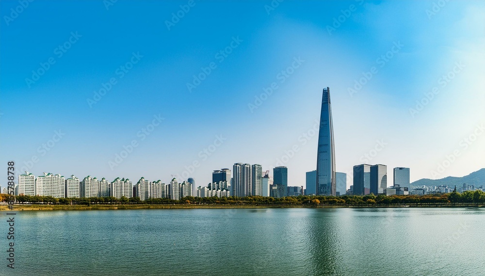 Fototapeta premium woman shopping in supermarket