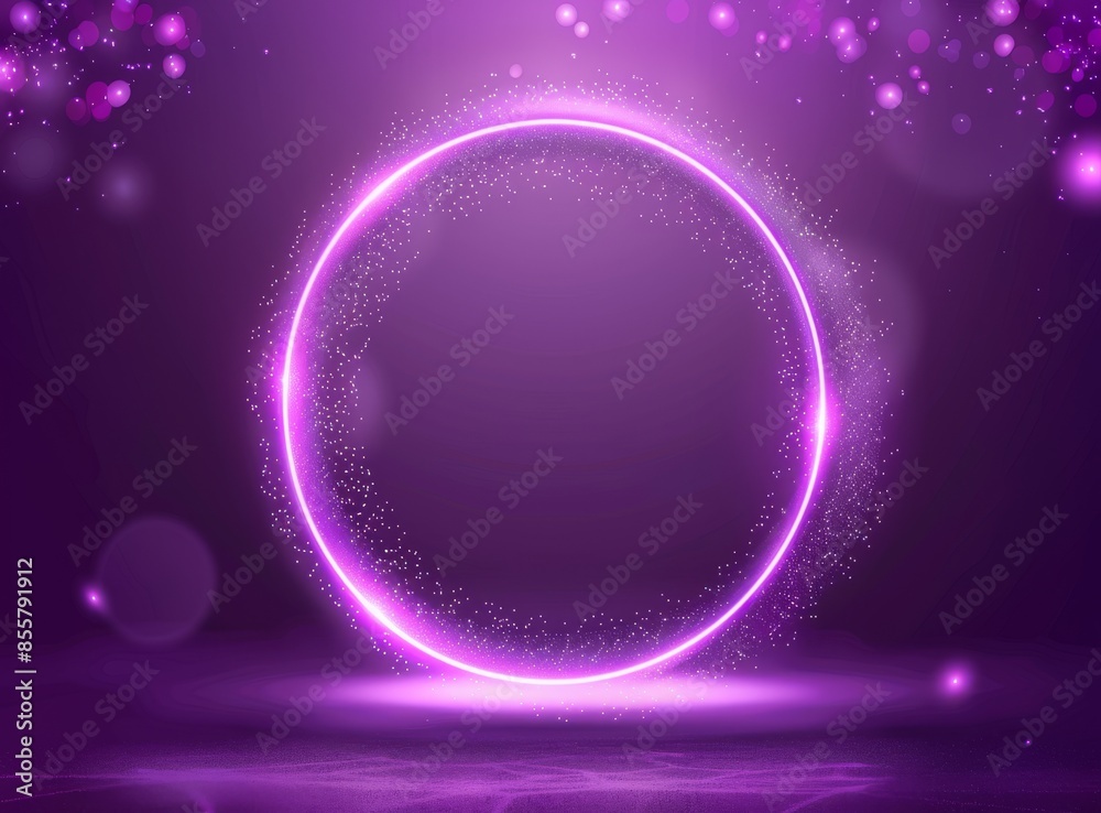An overlay of blurred sparkle magic on a transparent dark background with purple glowing dust light An overlay of blurred sparkle magic on a transparent dark background with purple glowing dust light