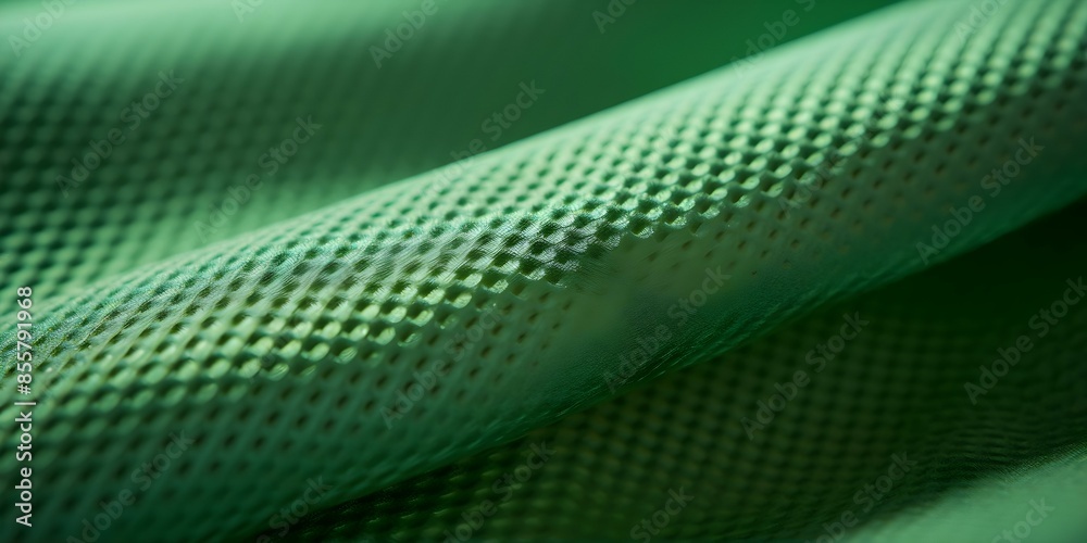 Obraz premium Lightweight polyester mesh with honeycomb pattern ideal for athletic wear lining. Concept Honeycomb Mesh, Lightweight Polyester, Athletic Wear, Breathable Lining