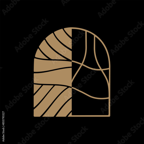 Elegant Restaurant and Winery Logo Design