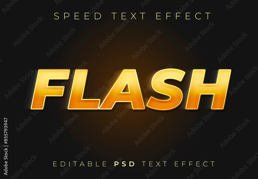 Speed Text Effect Stock Template | Adobe Stock