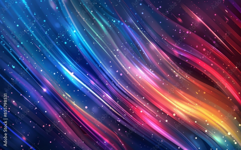 Modern illustration with a rainbow light flare effect created with a transparent lens. Modern illustration with a rainbow light flare effect created with a transparent lens.