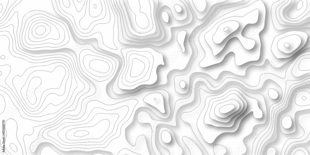 Topography geography landscape Topo contour map on white background, Topographic contour lines. Seamless pattern with lines Topographic map. Geographic mountain relief diagram line wave carve pattern. Topography geography landscape Topo contour map on white background, Topographic contour lines. Seamless pattern with lines Topographic map. Geographic mountain relief diagram line wave carve pattern.