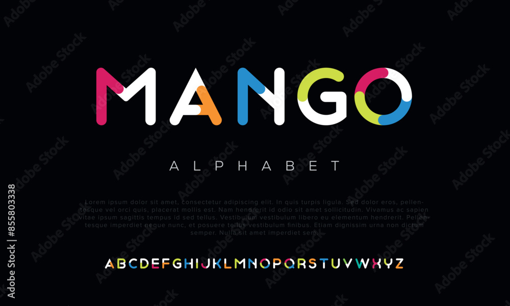 Mango Elegant modern alphabet letter font. luxury typography fonts logo font premium vector Premium Vector Mango Elegant modern alphabet letter font. luxury typography fonts logo font premium vector Premium Vector