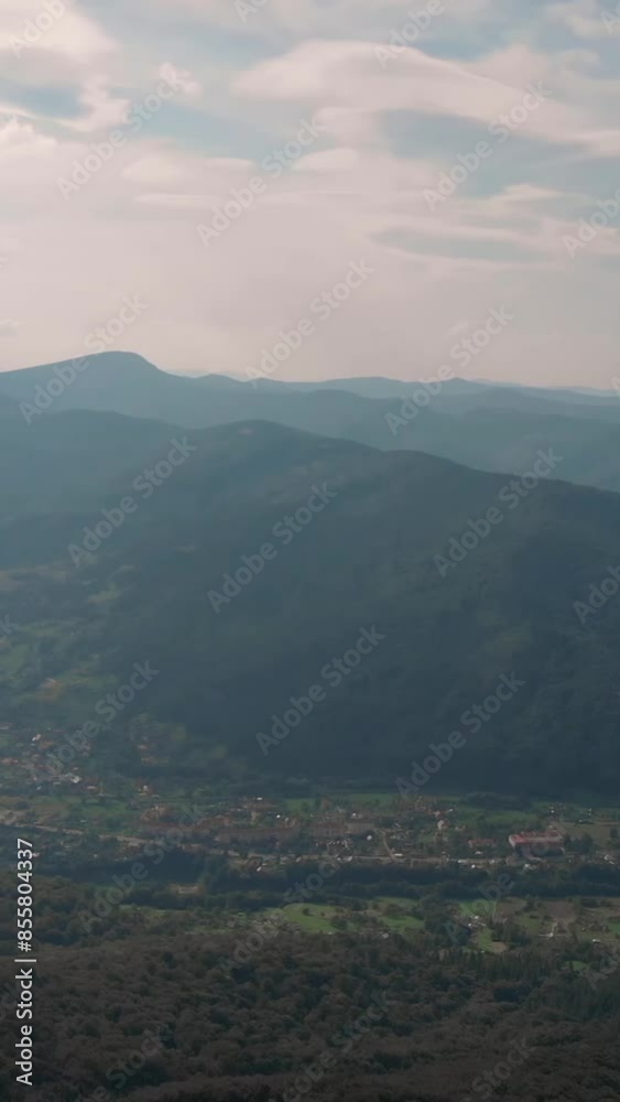 Fantastic view of mountain during summer Fantastic view of mountain during summer