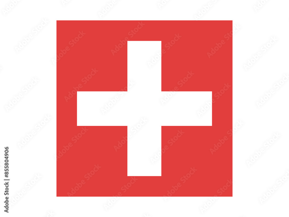 The red medical cross symbol. This symbol can be used to represent both pharmacies and first aid points. Vector. The red medical cross symbol. This symbol can be used to represent both pharmacies and first aid points. Vector.