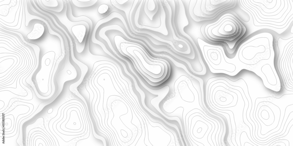 Vector geography landscape Topo contour map on white background, Topographic contour lines. Seamless pattern with lines Topographic map. Geographic mountain relief diagram line wave carve pattern. Vector geography landscape Topo contour map on white background, Topographic contour lines. Seamless pattern with lines Topographic map. Geographic mountain relief diagram line wave carve pattern.