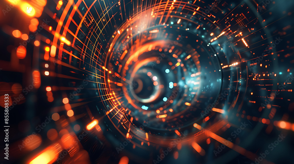 Obraz premium abstract technology background
