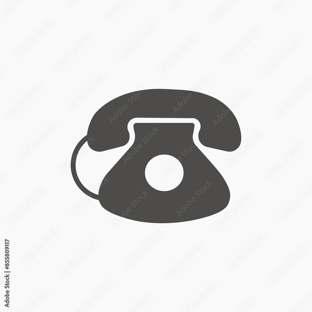 office telephone icon vector. phone, handset, business, communication, call symbol office telephone icon vector. phone, handset, business, communication, call symbol