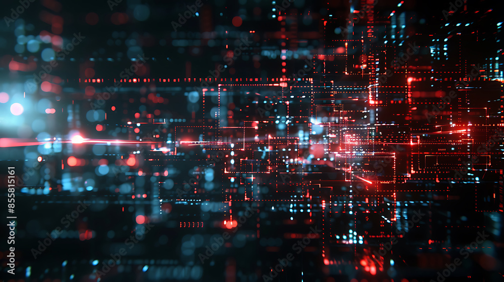 Fototapeta premium technology background