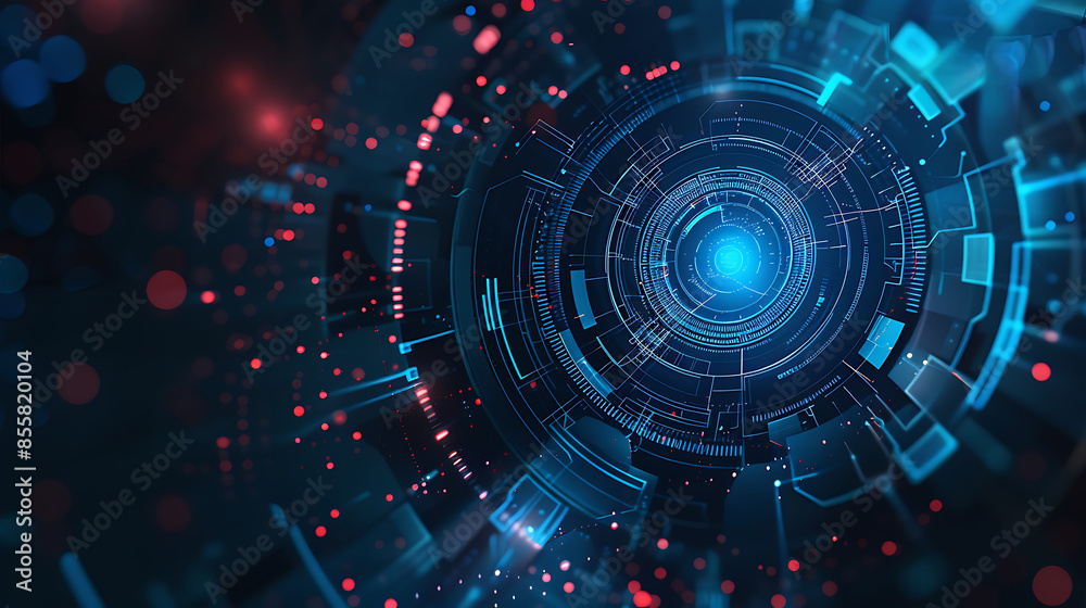 Fototapeta premium technology background