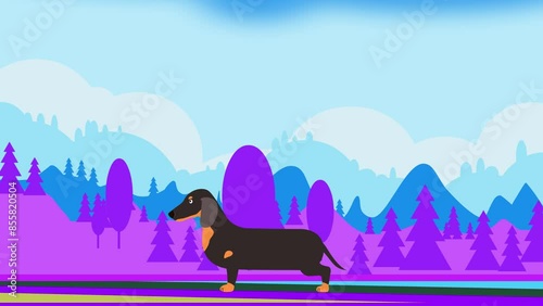The dog is a dachshund. 