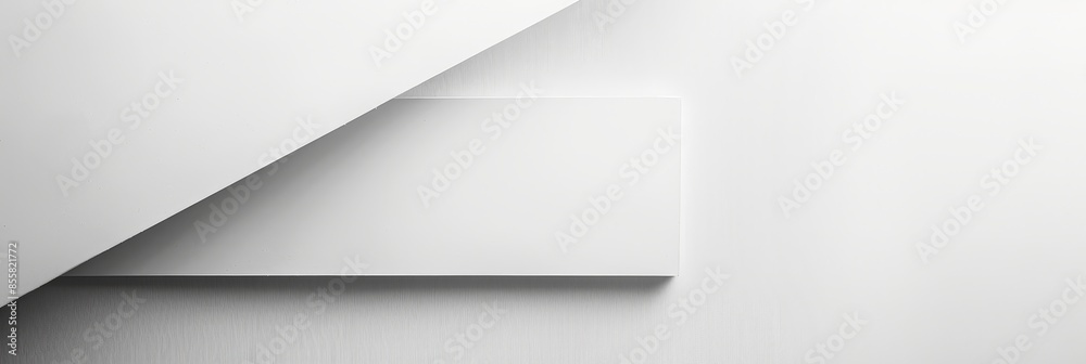 Minimalistic white geometric background design - Image featuring a composition of white geometric shapes creating a sense of simplicity and modernity Minimalistic white geometric background design - Image featuring a composition of white geometric shapes creating a sense of simplicity and modernity