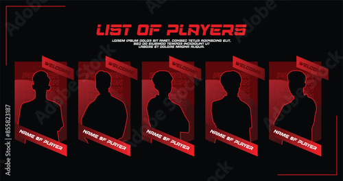 esports team roster