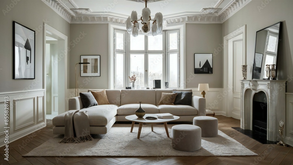 Fototapeta premium modern living room