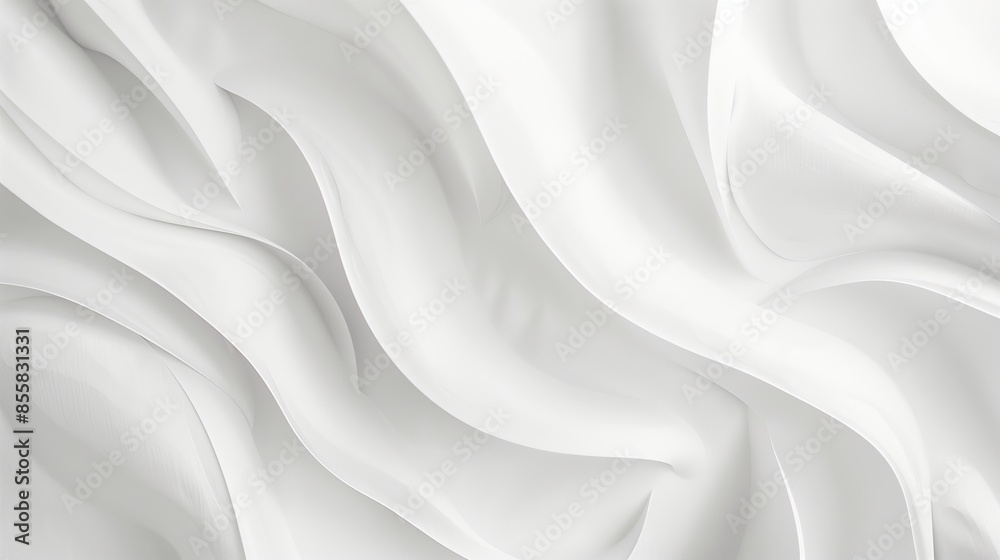 White abstract background with waves. Creative Architectural Concept. Modern simple ripple pattern. White radial web template background, brochure cover, app. Material style. Geometric surge billow White abstract background with waves. Creative Architectural Concept. Modern simple ripple pattern. White radial web template background, brochure cover, app. Material style. Geometric surge billow