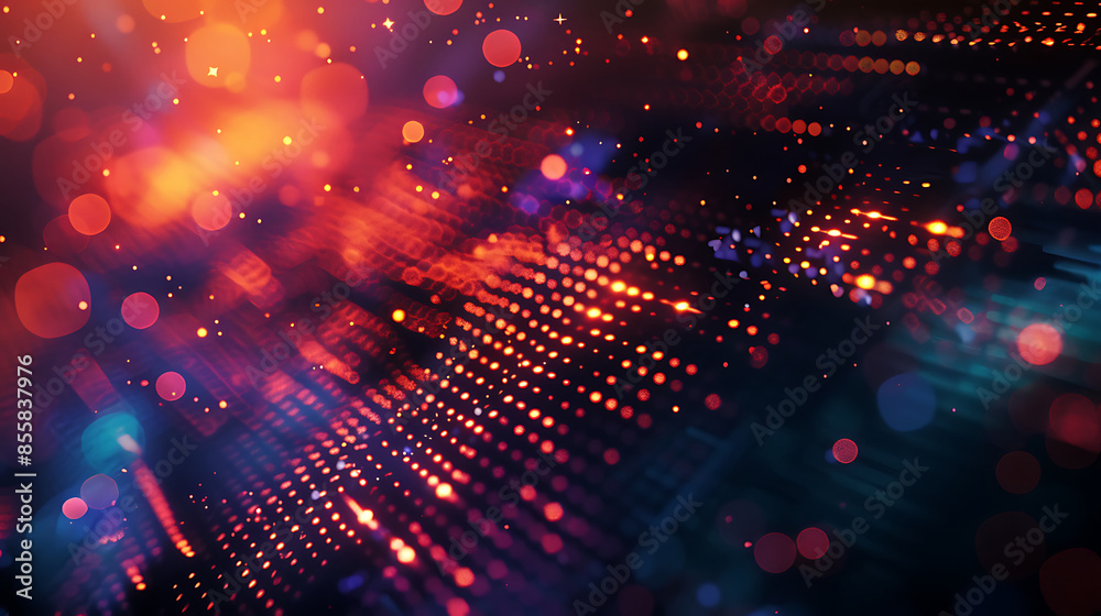 Obraz premium technology background