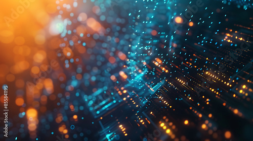 Wallpaper Mural abstract technology banner Torontodigital.ca