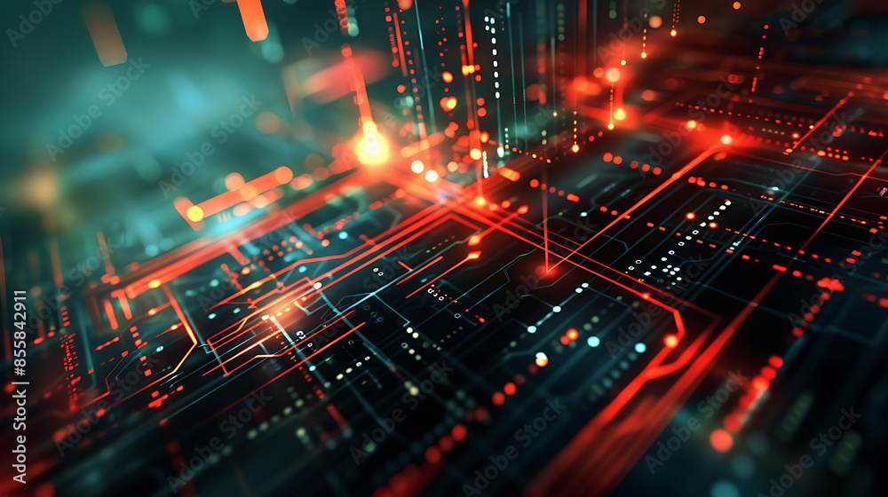 abstract technology banner abstract technology banner