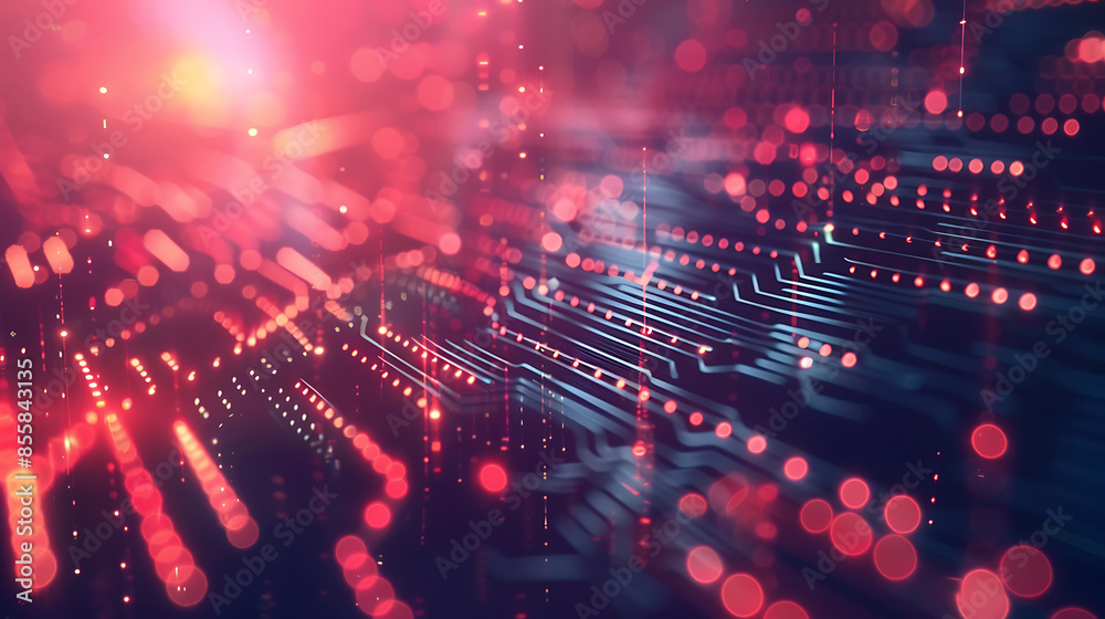 Obraz premium abstract technology background