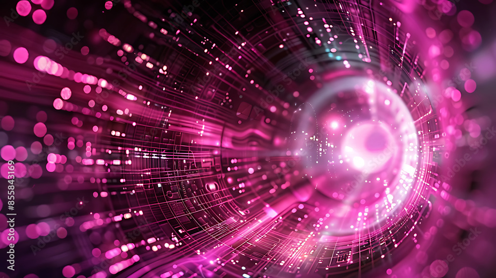 Obraz premium abstract technology background