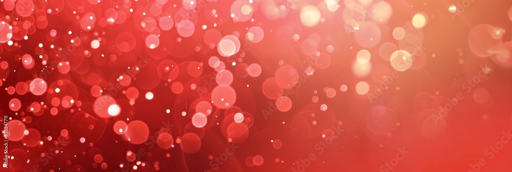 Abstract Red and Orange Bokeh Background Abstract Red and Orange Bokeh Background