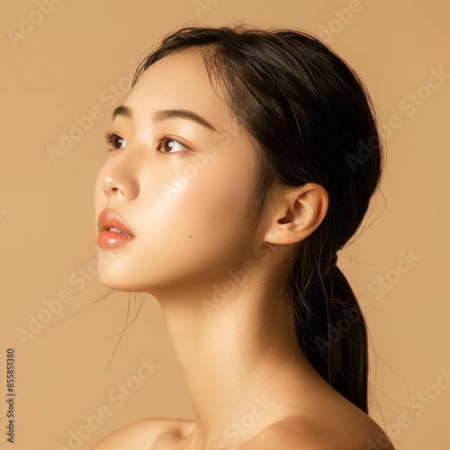 Beautiful asian model