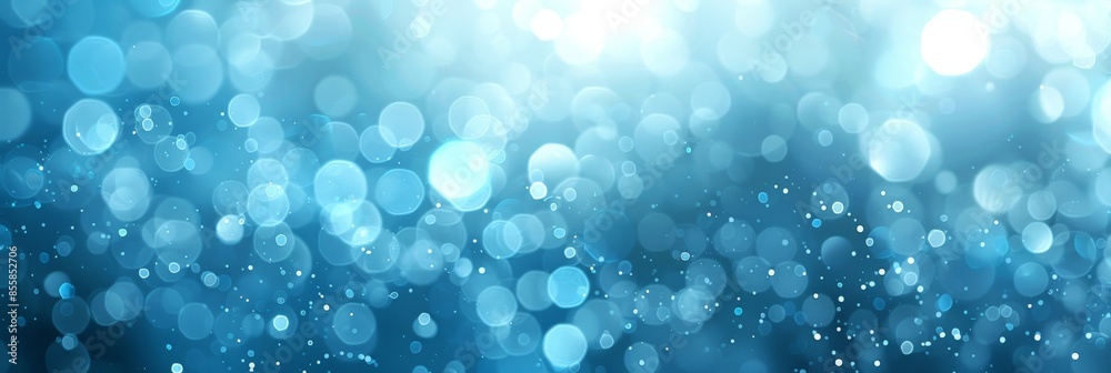 Abstract Blue Bokeh Background Abstract Blue Bokeh Background