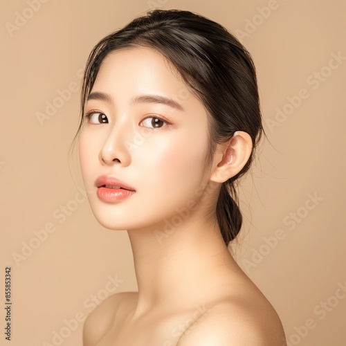 Beautiful asian model