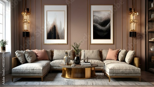 modern living room © Sergey