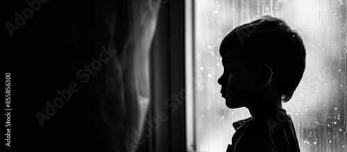 Blurry background Silhouett...