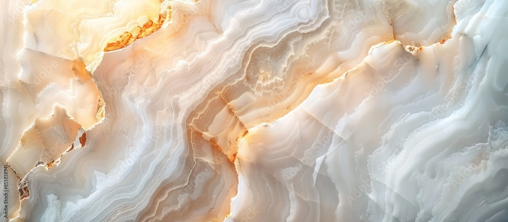 alabaster stone have crossed cut to show pattern and texture for interior decorate, use application of smartphone to change color,stone background. with copy space image