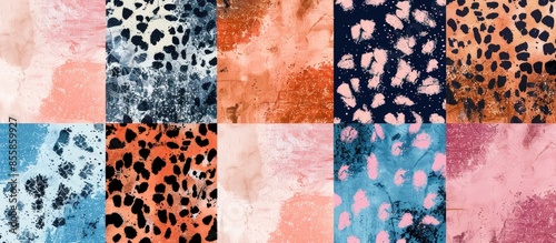 Colorful seamless Leopard A...