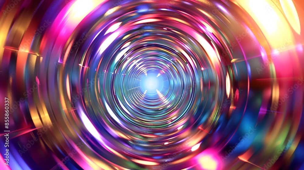 Abstract holograms Holographic background with a blank central space for text, ideal for futuristic and techrelated business presentations Abstract holograms Holographic background with a blank central space for text, ideal for futuristic and techrelated business presentations