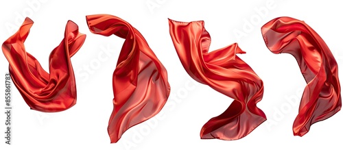 Collection of flying red si...