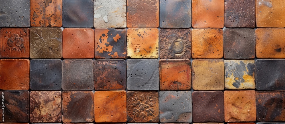 ceramic tile texture. with copy space image. Place for adding text or ...