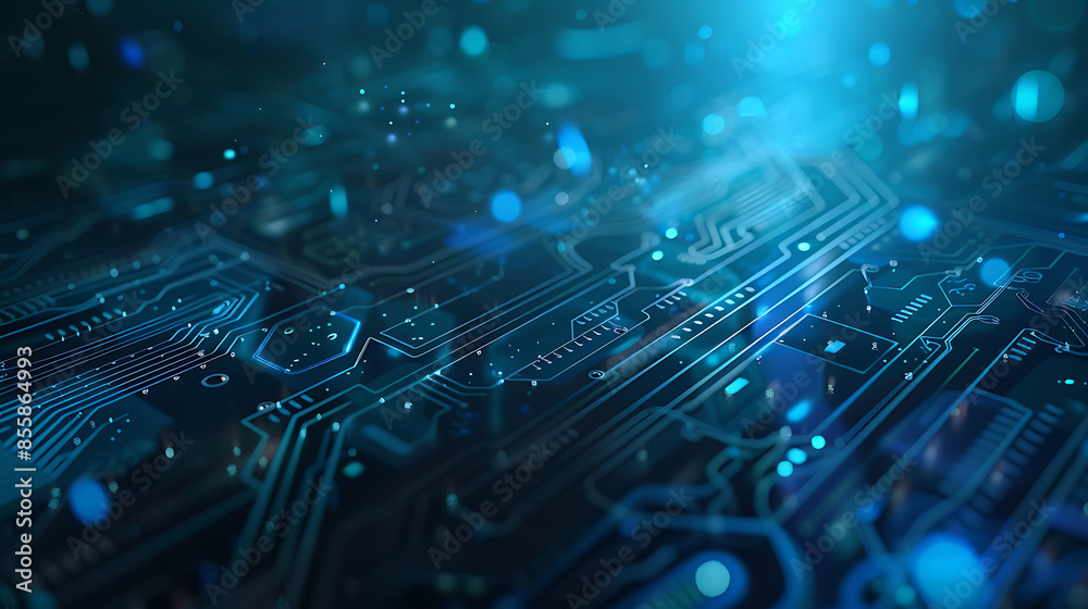 Fototapeta premium abstract technology background